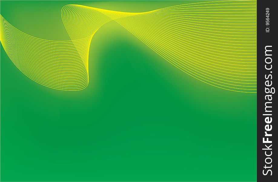 Abstract vector green background