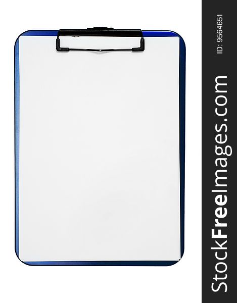 Clipboard isolated on a white background