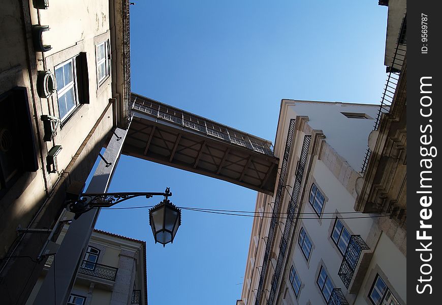 Very unusual architecture in the center of Lisbon.