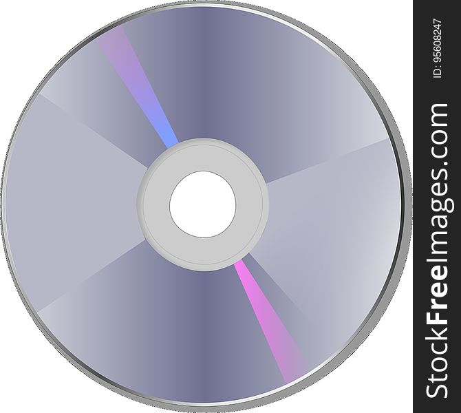 Compact Disc, Purple, Data Storage Device, Technology