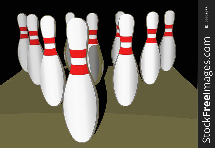 Bowling Pin, Bowling Equipment, Hand, Bowling Ball