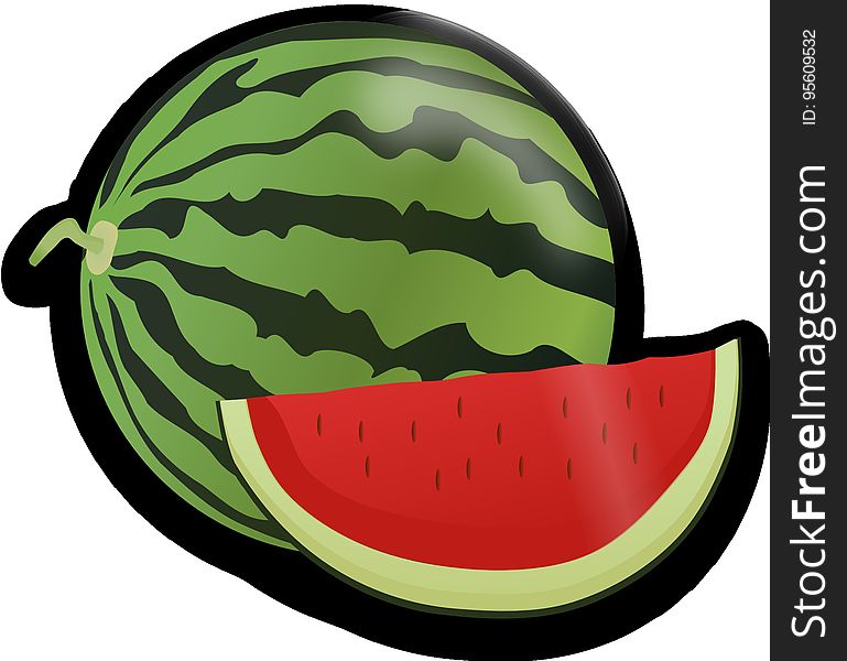 Watermelon, Produce, Melon, Fruit