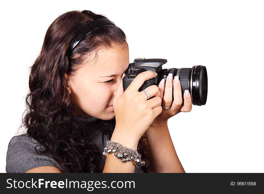 Photographer, Microphone, Single Lens Reflex Camera, Cameras & Optics