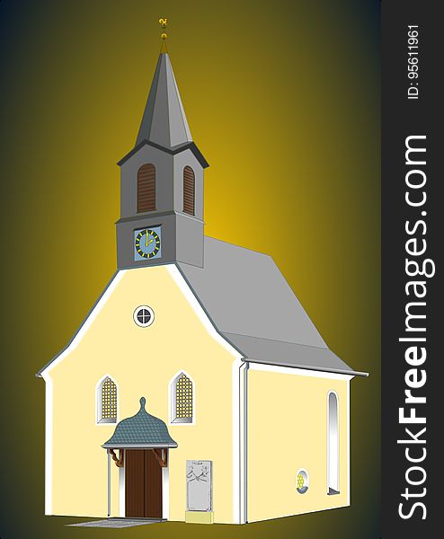 Church, Place Of Worship, Building, Chapel