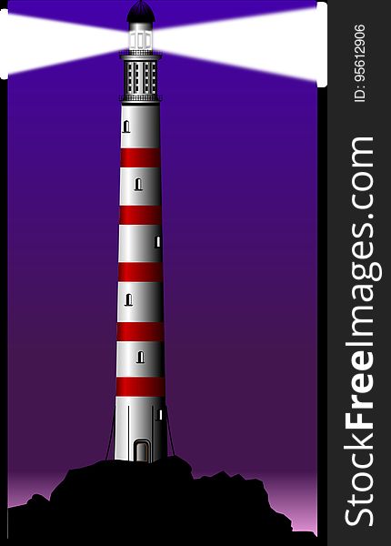 Tower, Lighthouse, Sky, Shot Tower