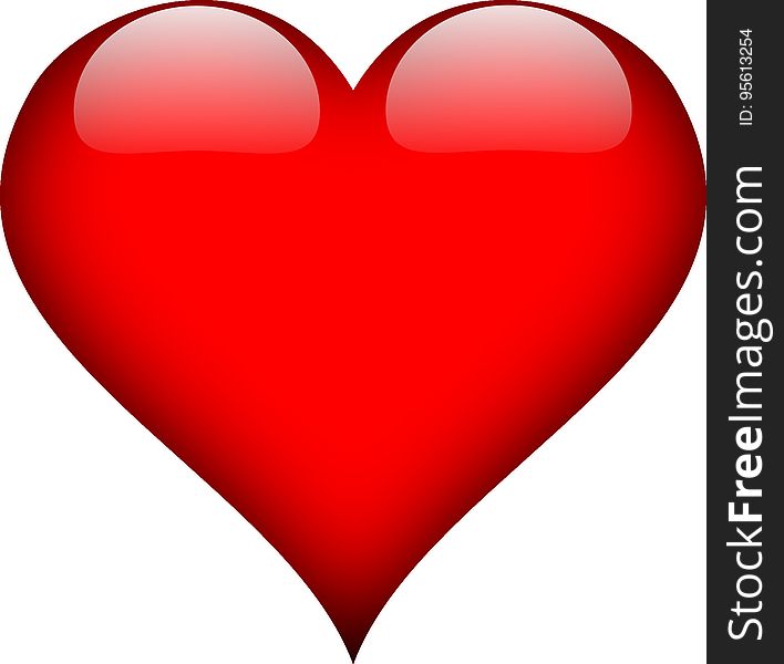 Red, Love, Heart, Organ