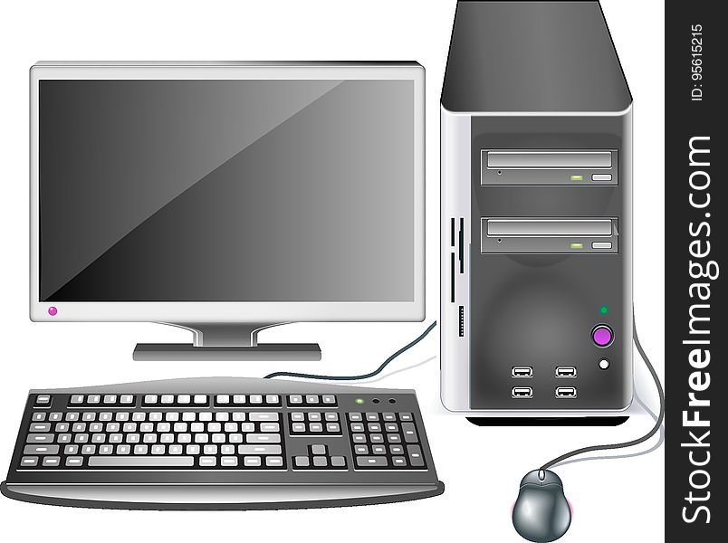 Technology, Electronic Device, Personal Computer, Desktop Computer