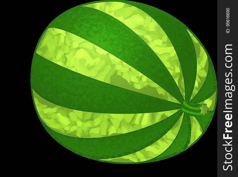 Green, Leaf, Circle, Produce