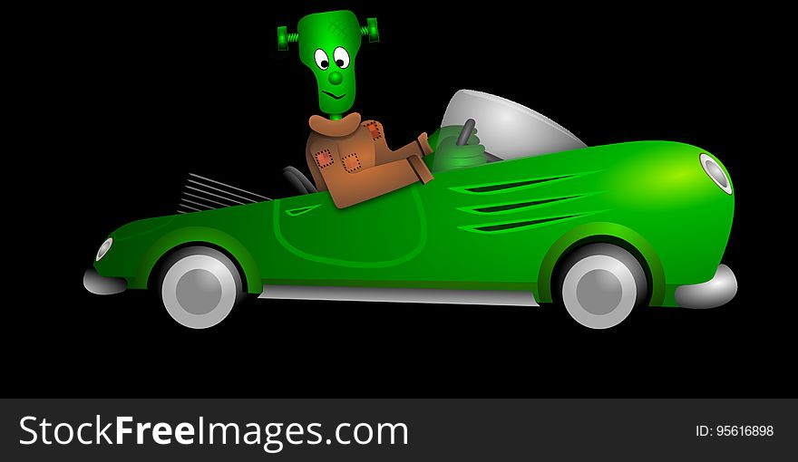 Car, Green, Motor Vehicle, Vehicle