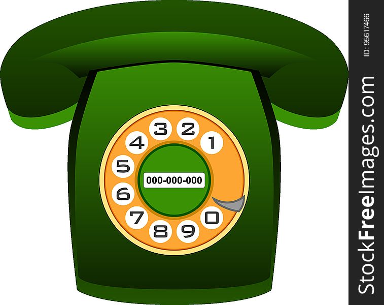 Green, Telephony, Technology, Font