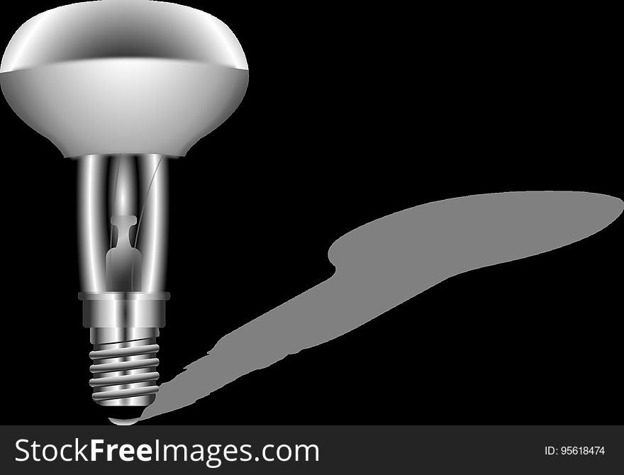 Black And White, Lighting, Product Design, Light Bulb