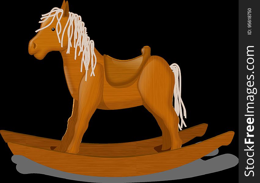 Horse, Horse Like Mammal, Mane, Wood