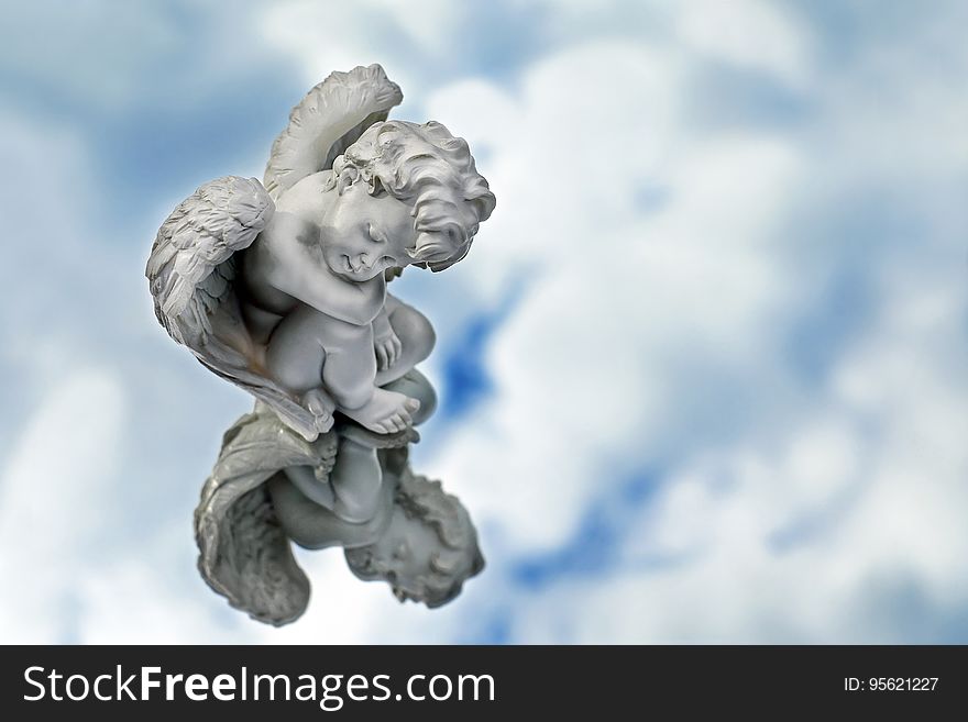 Statue, Cloud, Sky, Sculpture