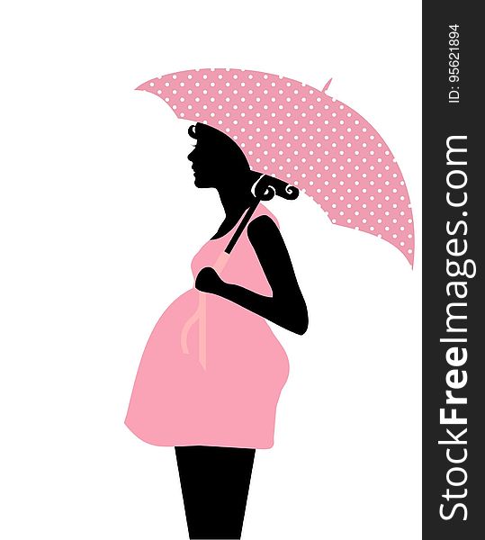 Pink, Fashion Accessory, Umbrella, Illustration
