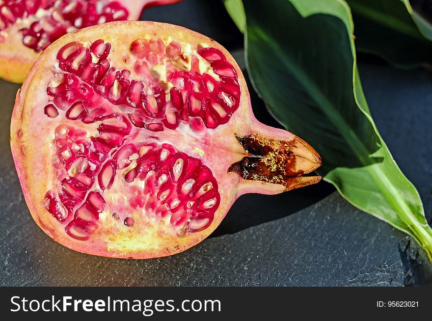 Fruit, Natural Foods, Produce, Pomegranate