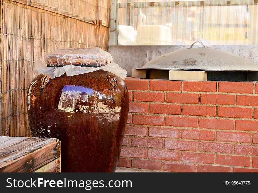 Wood, Brick, Brickwork, Rectangle, Wall, Gas