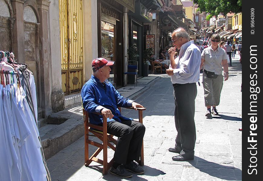 Footwear, White, Hat, Temple