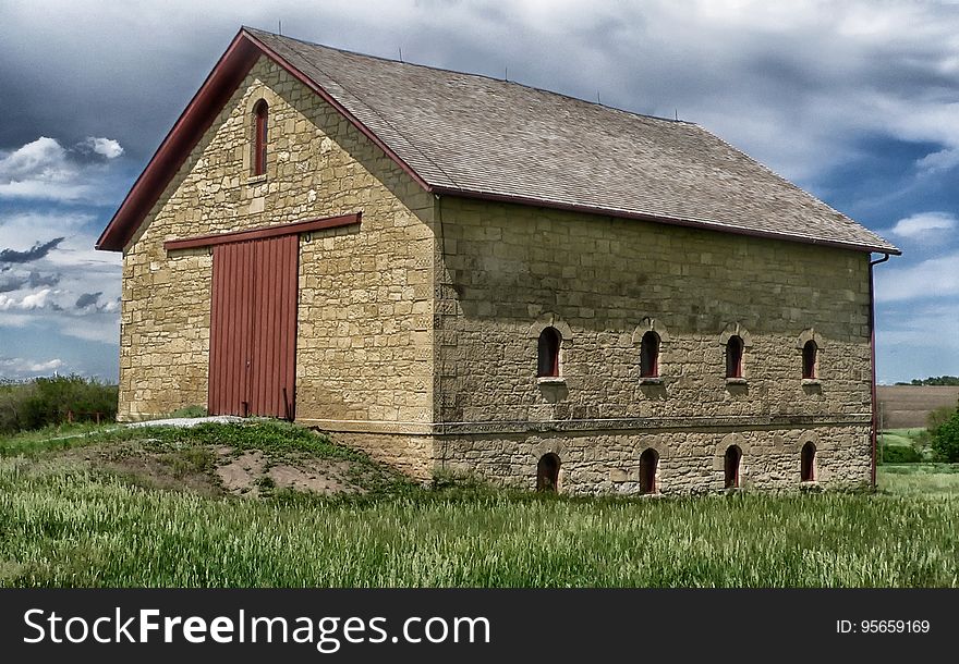 Barn, Medieval Architecture, Farmhouse, Rural Area