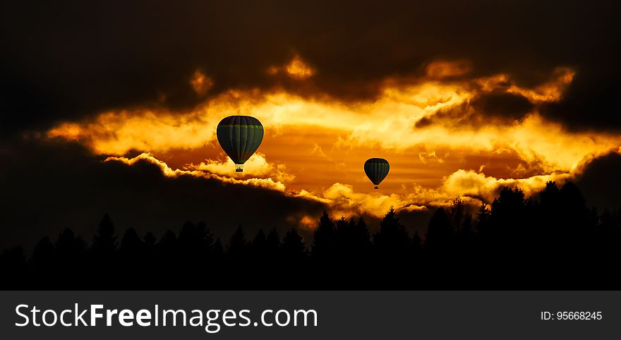 Sky, Nature, Hot Air Ballooning, Atmosphere