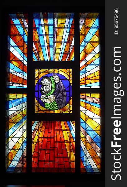 Stained Glass, Glass, Window, Material