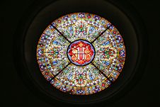 Circular Window Of A Church Royalty Free Stock Photos Circular Window Of A Church Royalty Free Stock Photos