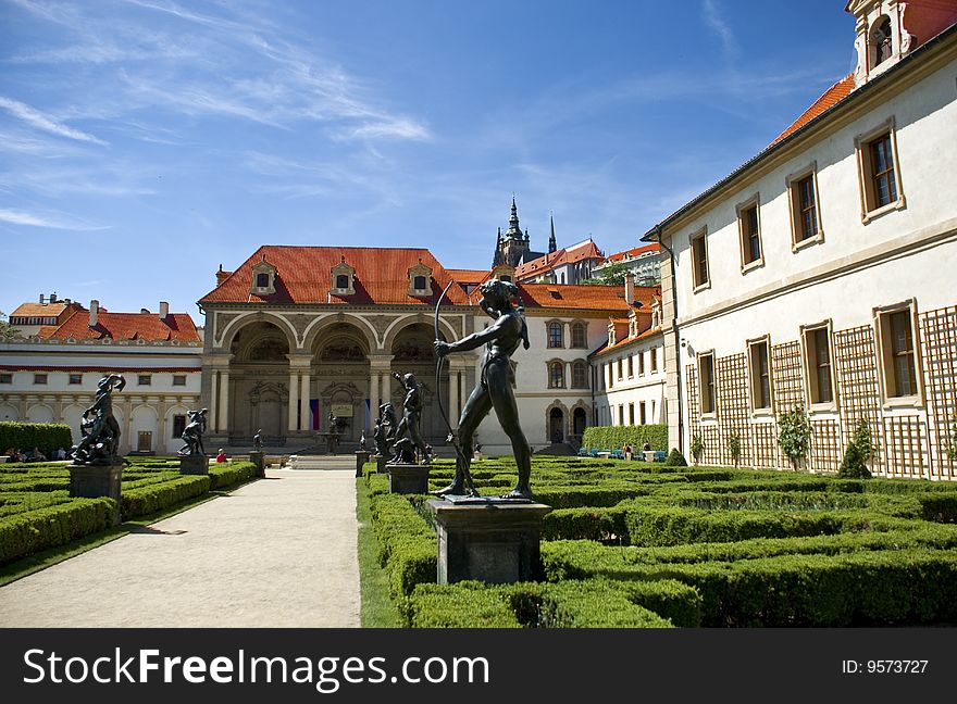 Valdstejn Palace In Prague