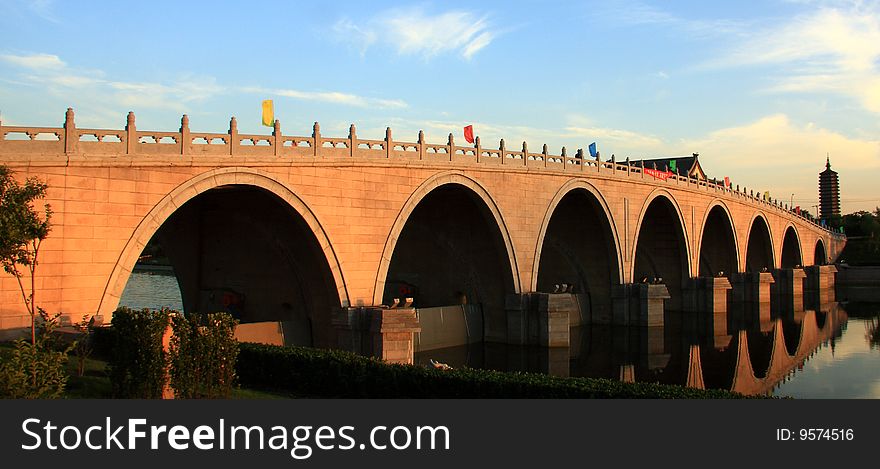 Bridge Over Jing-hang Grand Canal