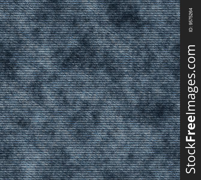 Grunge jeans background, tiles seamless as a pattern