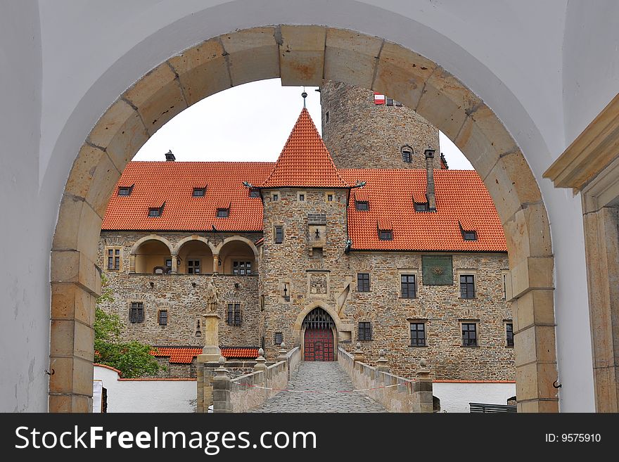 Most inportent and beautiful castle-stronghold in Czech republic,Bouzov. Most inportent and beautiful castle-stronghold in Czech republic,Bouzov.