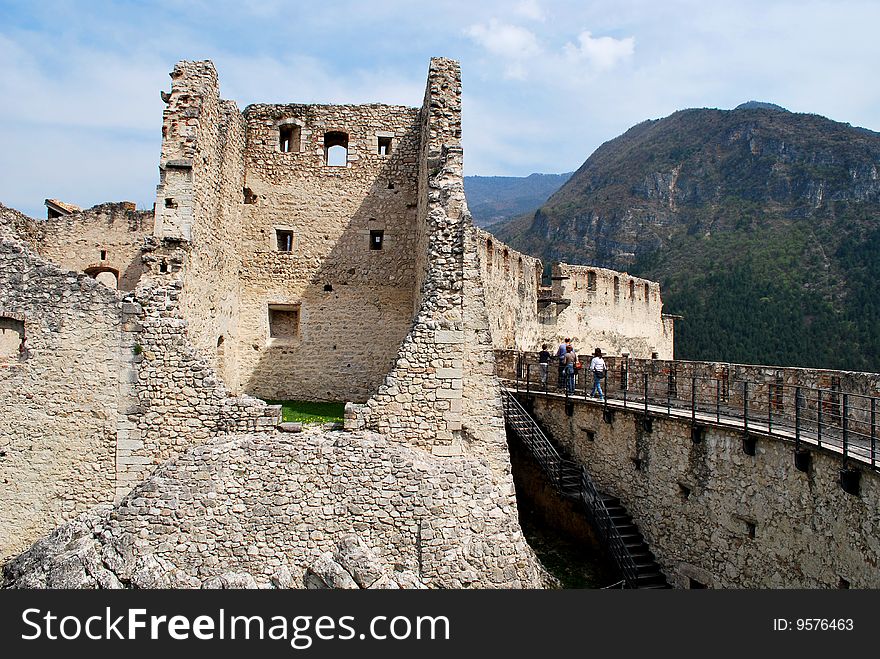 Tower of the medieval lock.