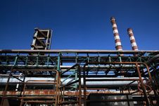 Iron And Steel Plant4 Royalty Free Stock Photography Iron And Steel Plant4 Royalty Free Stock Photography