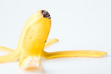 Peel Of Banana Stock Photo