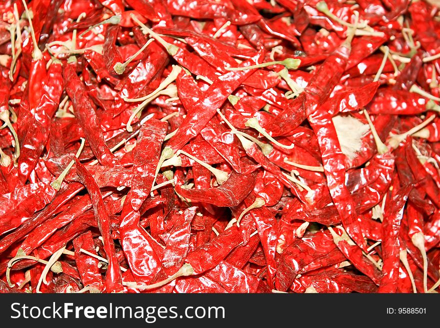 Chili red paprika as texture, spice India. Chili red paprika as texture, spice India
