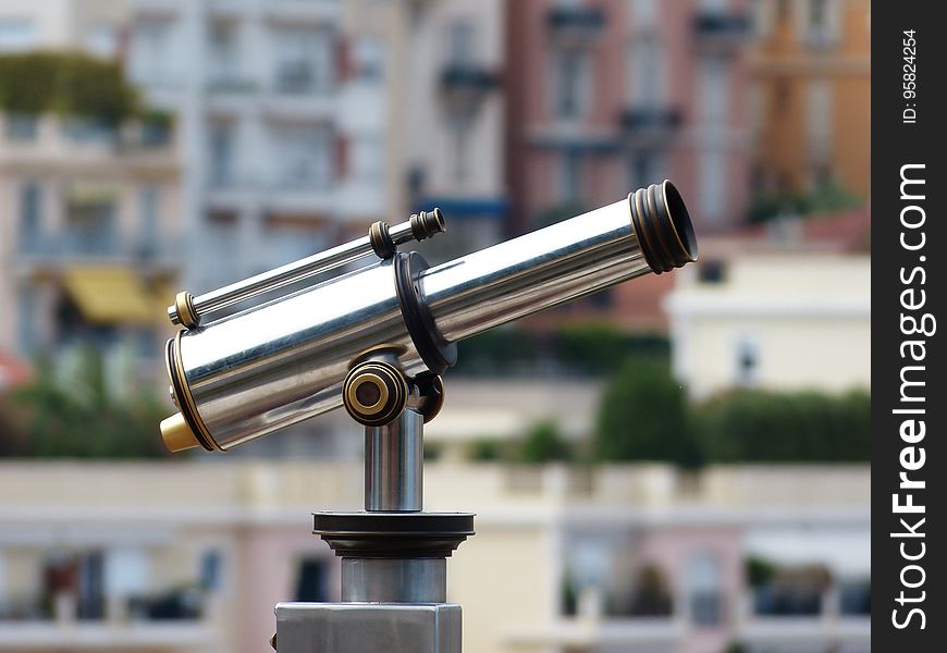Telescope, By Looking, View, Optics