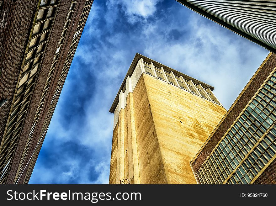 Sky, Building, Landmark, Yellow