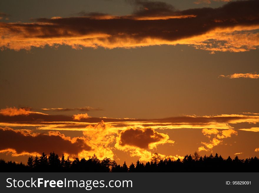 Sky, Afterglow, Atmosphere, Cloud