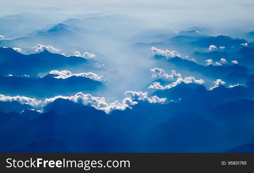 Sky, Mountain Range, Atmosphere, Cloud