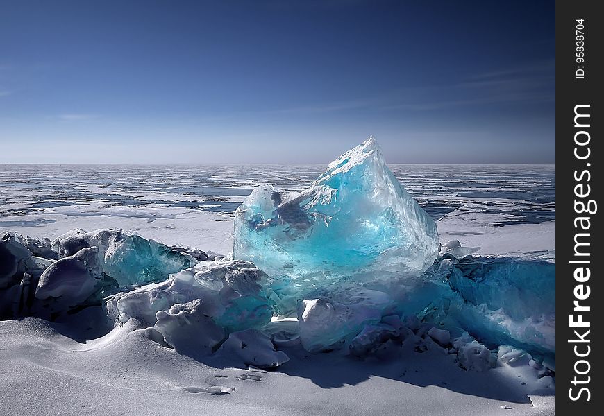 Iceberg, Arctic Ocean, Water, Sea Ice