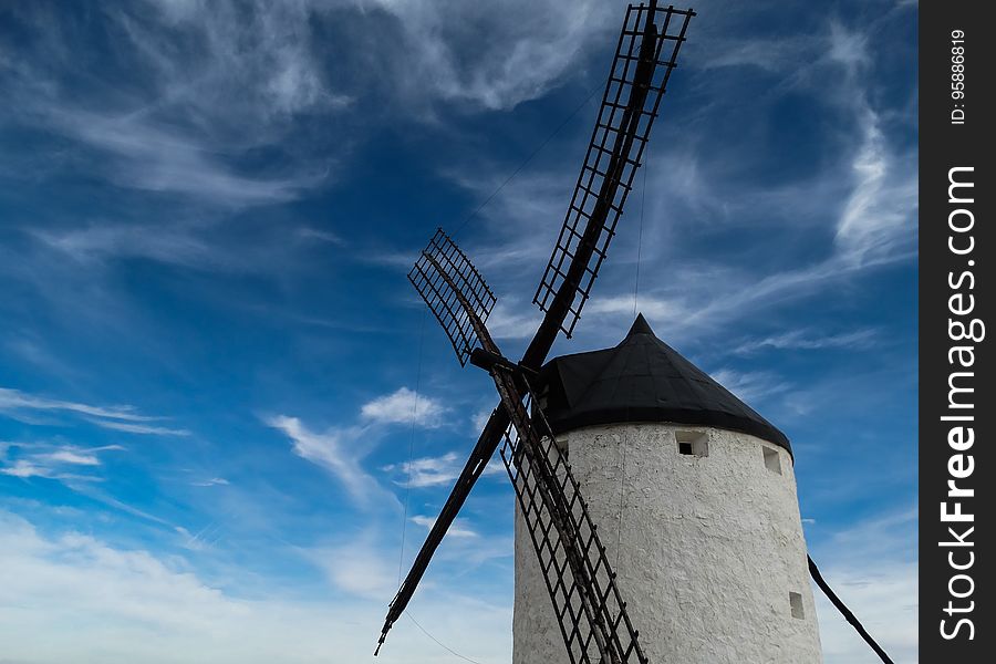 Windmill, Sky, Mill, Wind Turbine