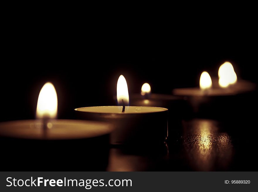 Candle, Lighting, Darkness, Wax