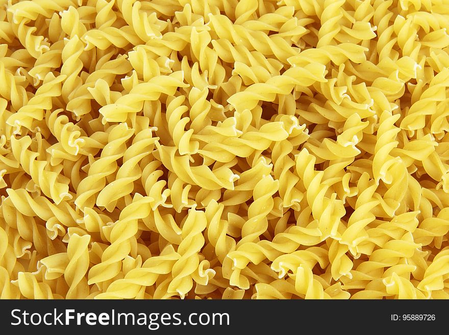 Yellow, Al Dente, Cuisine, Fusilli