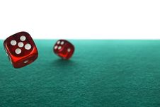 Dices Rolling Stock Photography