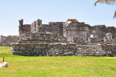 Tulum Ruins Royalty Free Stock Photography Tulum Ruins Royalty Free Stock Photography