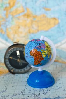 Globe And Compass Stock Photos Globe And Compass Stock Photos