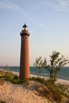 Little Sable Point Lighthouse Stock Images Little Sable Point Lighthouse Stock Images