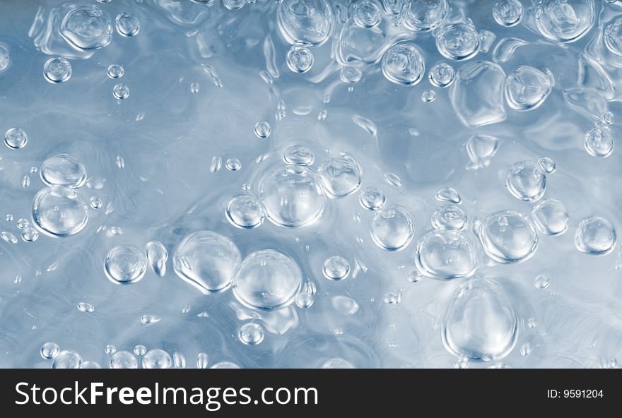 Abstract water background with drops