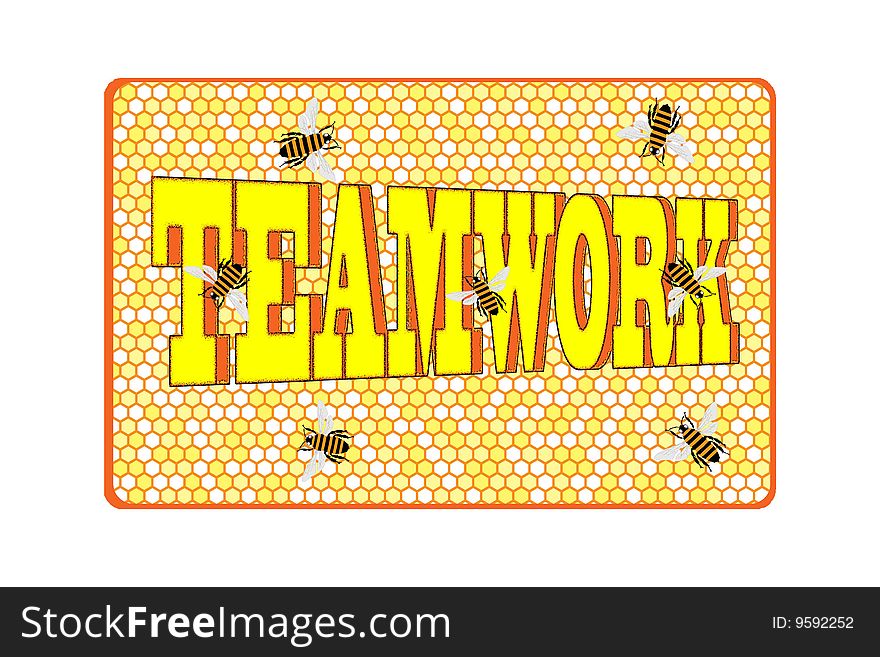 bees teamwork