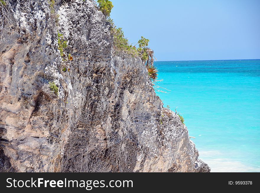 Caribbean Coast Of Tulum