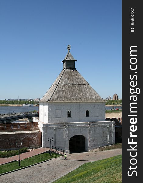 white tower kazan may 2009. white tower kazan may 2009