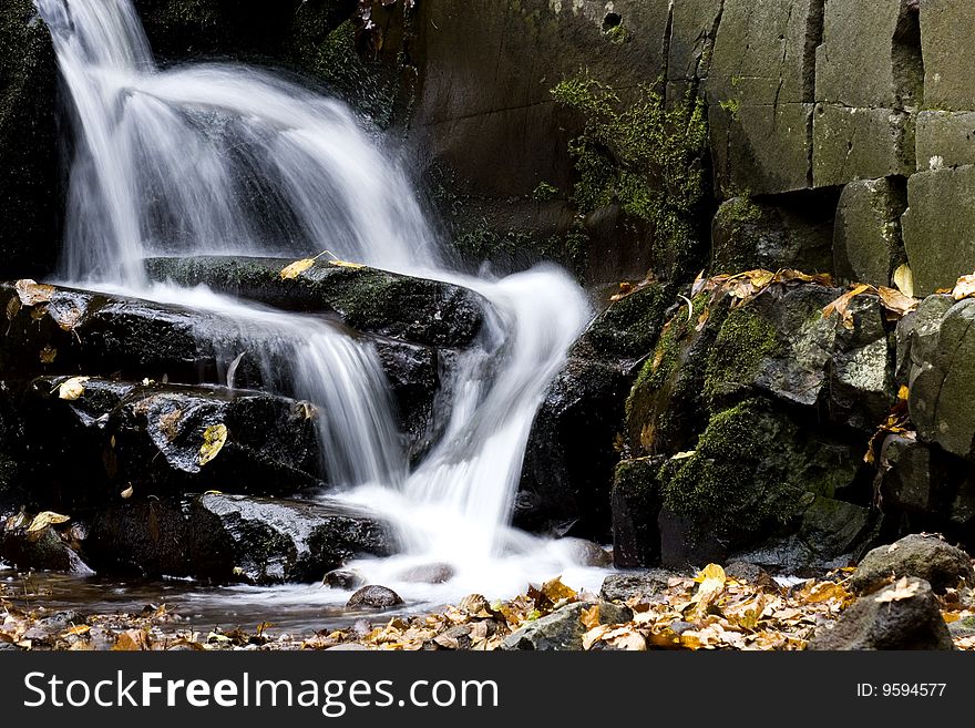 Beautiful waterfalls from hungary mountains. Beautiful waterfalls from hungary mountains